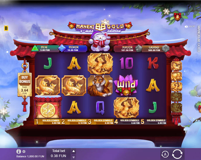 Maneki 88 Gold X-mas