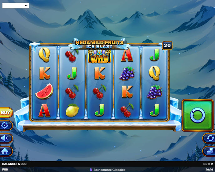 Mega Wild Fruits - Ice Blast