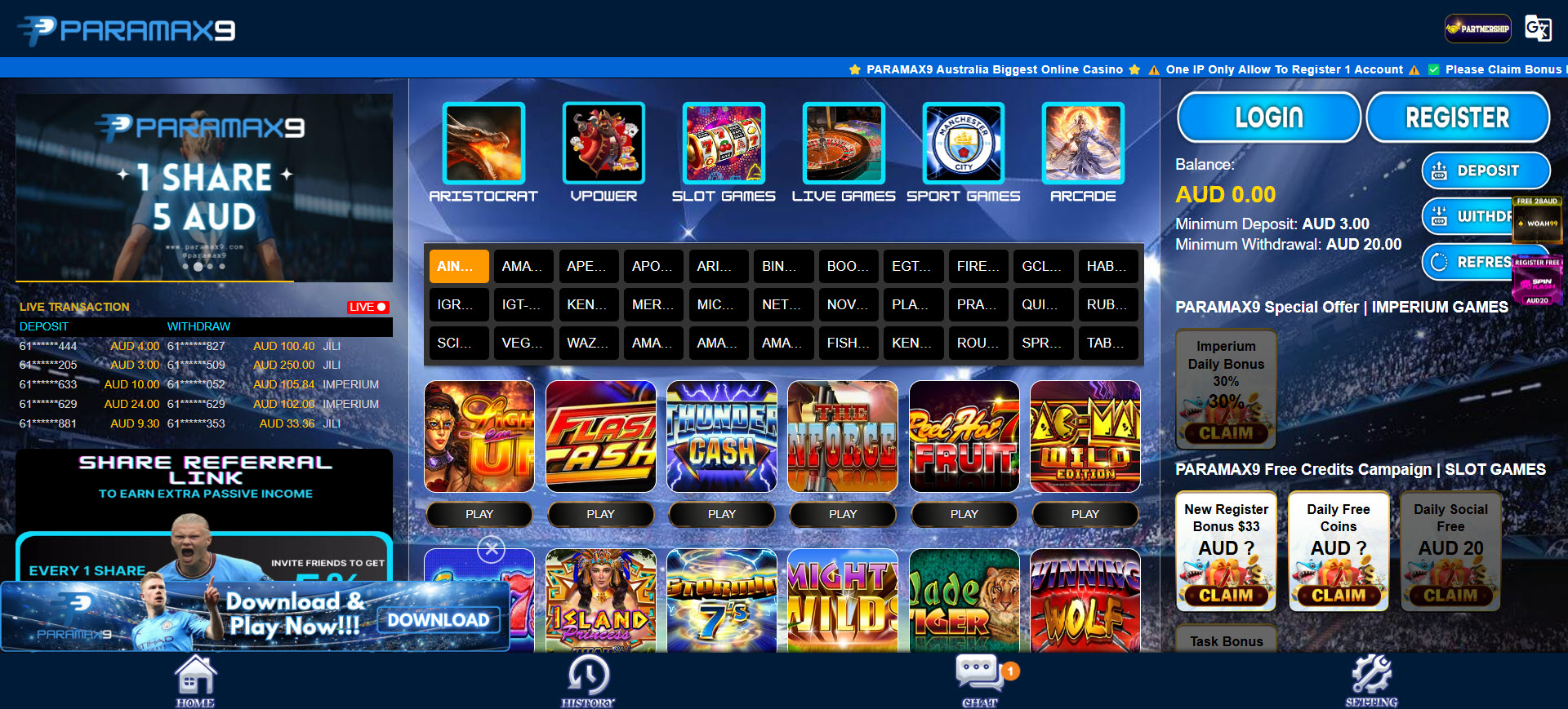 Paramax9 Casino
