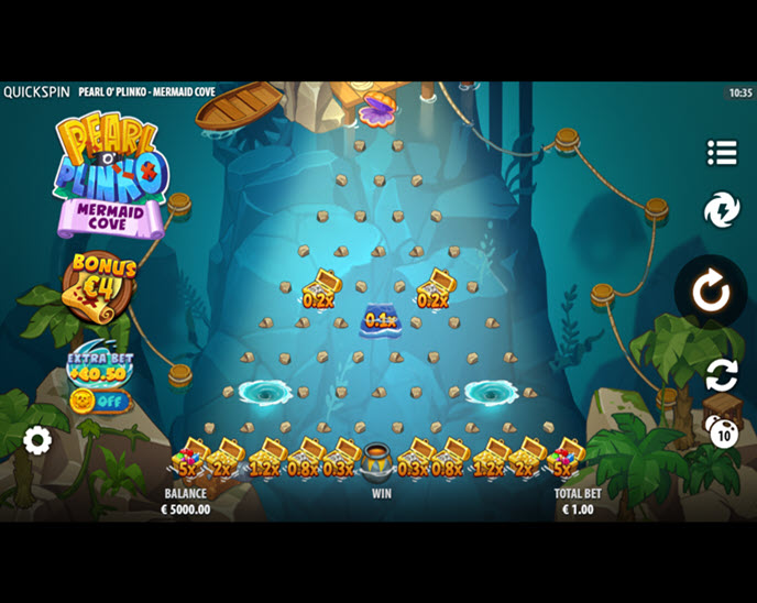 Pearl O Plinko Mermaid Cove