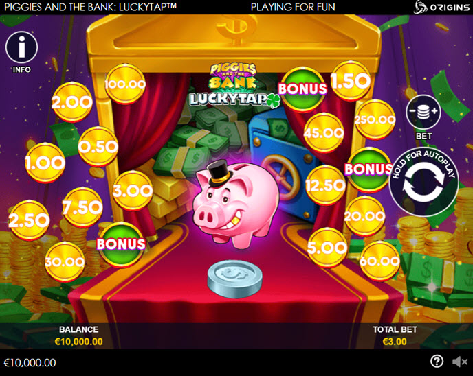 Piggies And The Bank: Lucky Tap