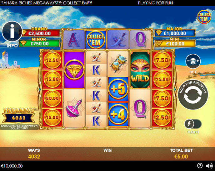 Sahara Riches Megaways Collect’ Em