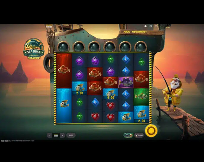 Sea Boat Adventure Megaways