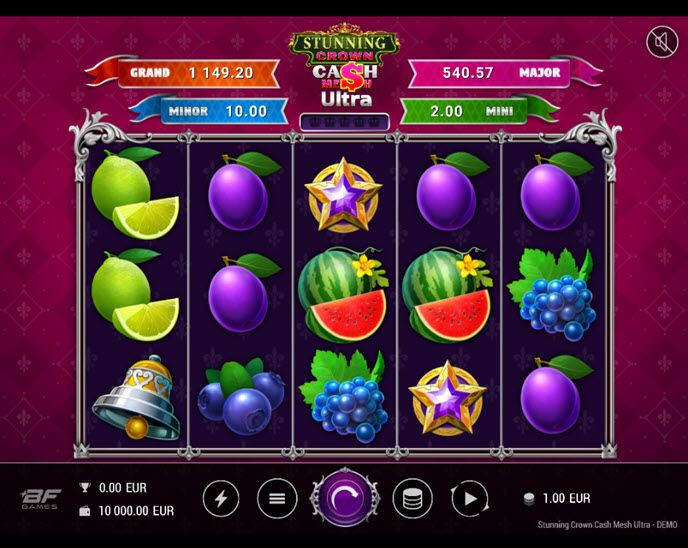 Stunning Crown Cash Mesh Ultra