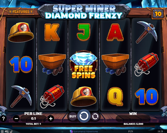 Super Miner - Diamond Frenzy