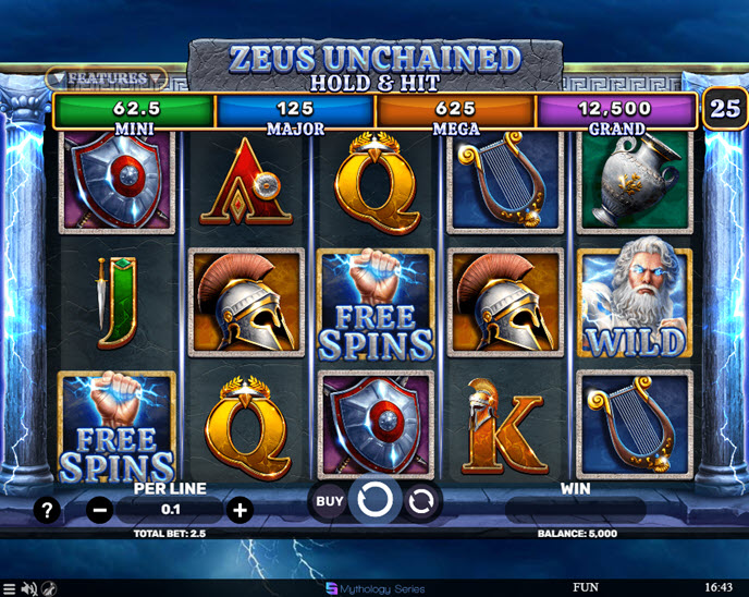 Zeus Unchained - Hold & Hit