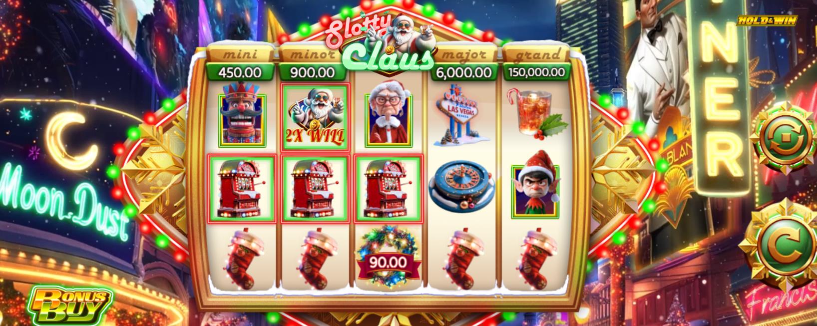 Новы слот Slotty Claus