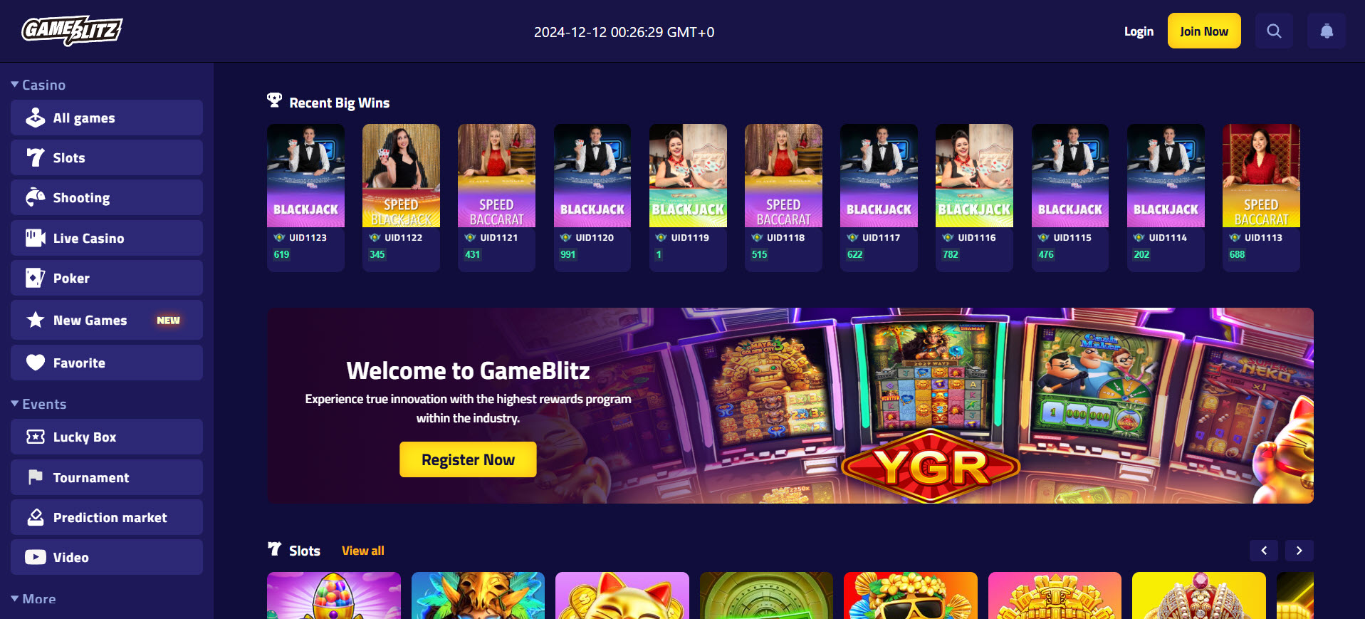 BlitzGame Casino
