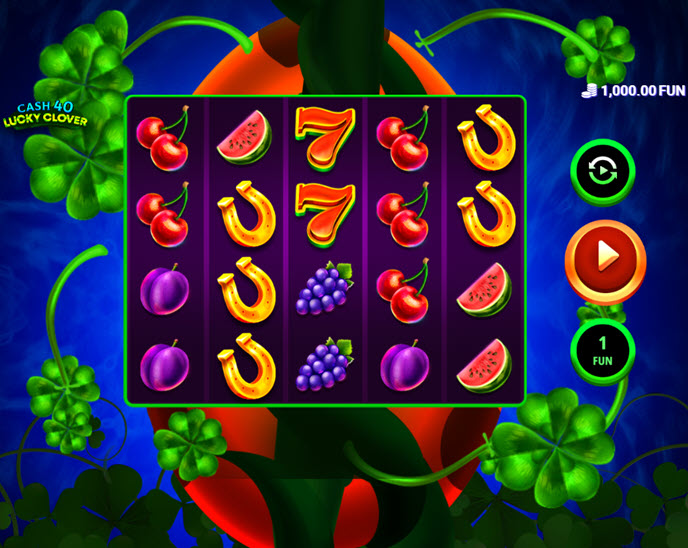 Cash 40 Lucky Clover