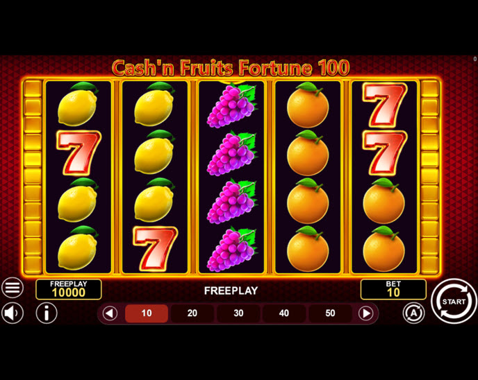 Cash'n Fruits Fortune 100