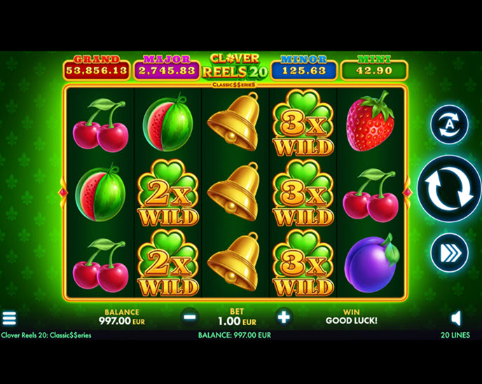 Clover Reels 20