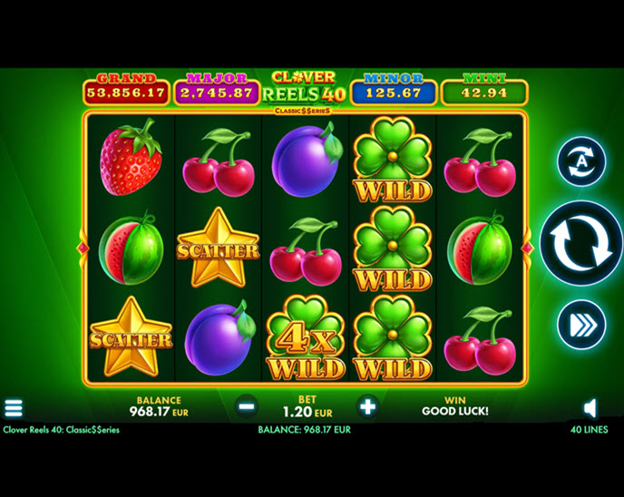 Clover Reels 40