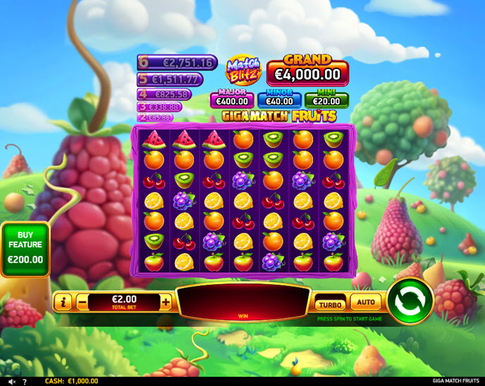 Giga Match Fruits