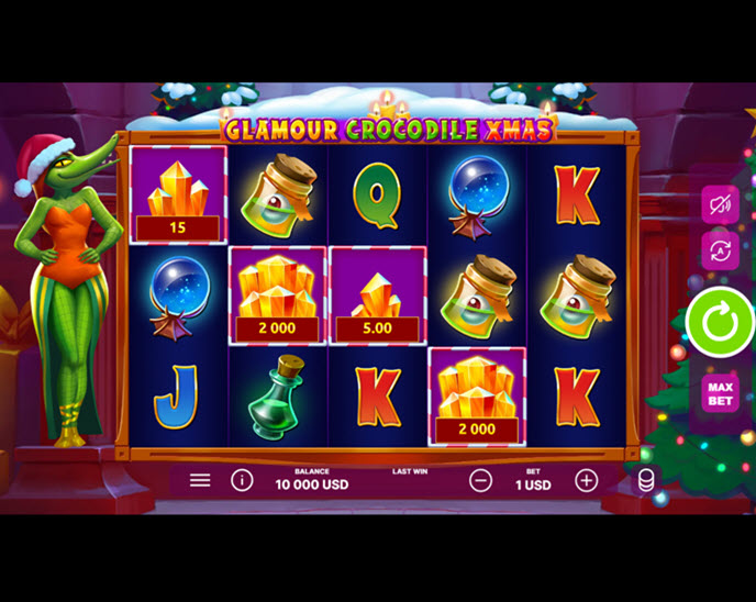 Glamour Crocodile Xmas