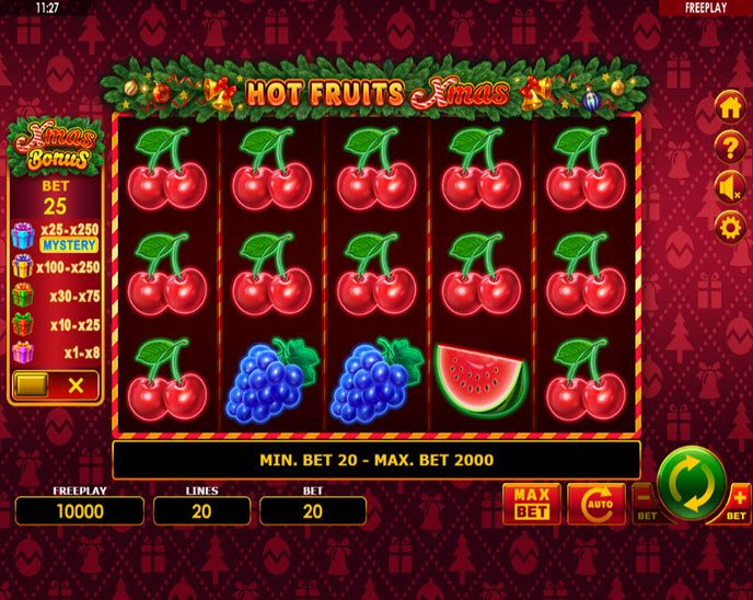 Hot Fruits Xmas