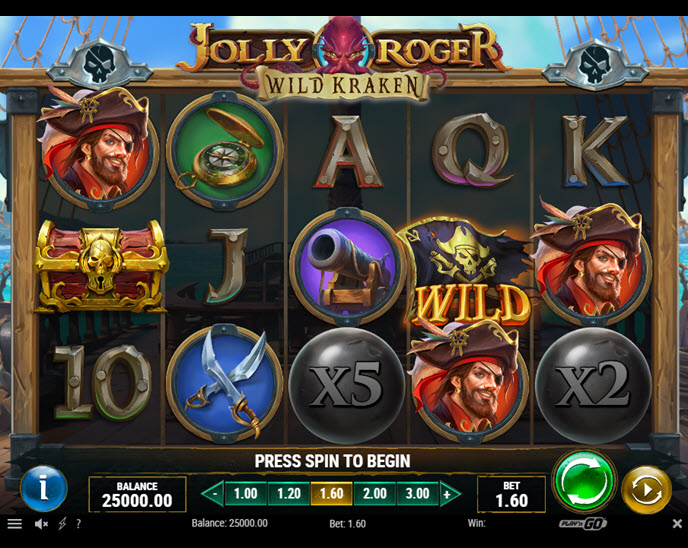 Jolly Roger Wild Kraken