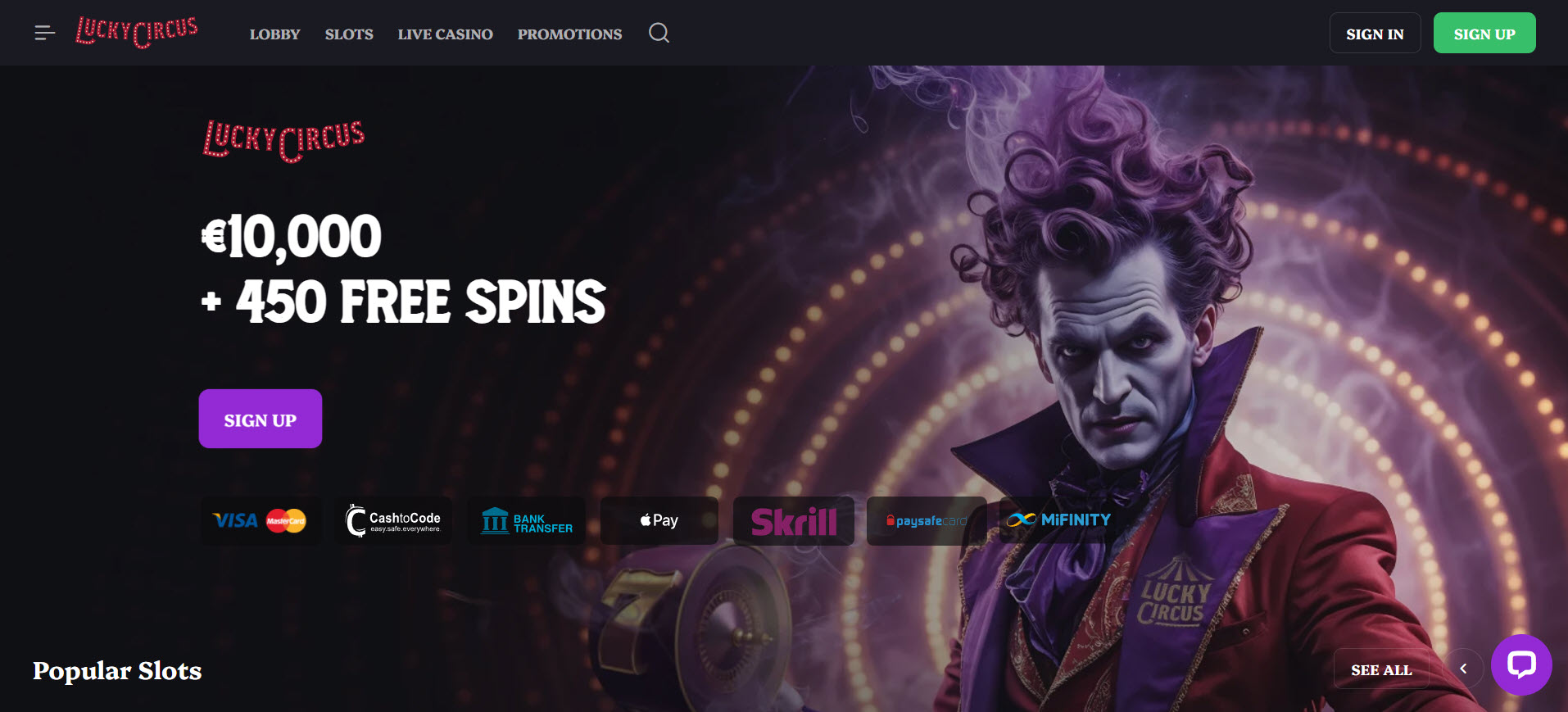 LuckyCircus Casino