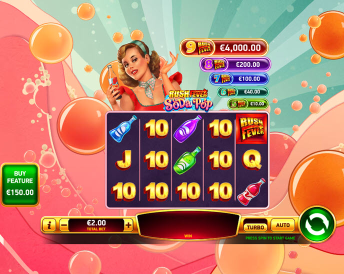 Rush Fever Soda Pop