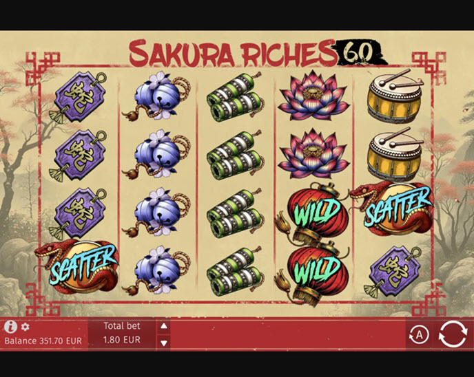 Sakura Riches 60