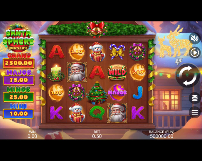 Santa Sphere: Hold the Spin