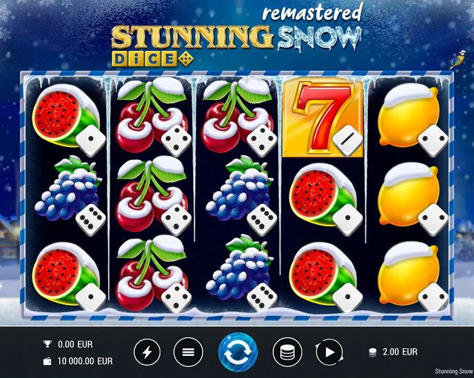 Stunning Snow Remastered Dice