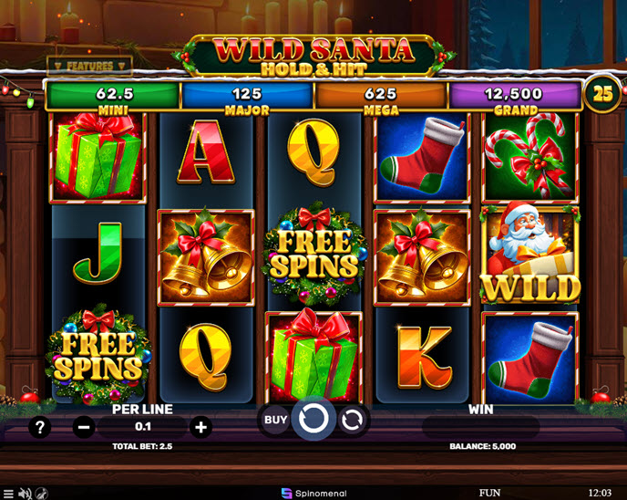 Wild Santa - Hold & Hit