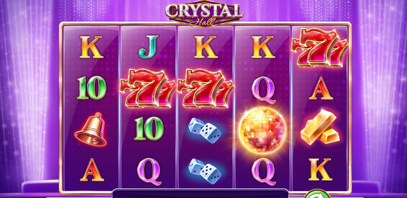 Новы слот Crystal Hall