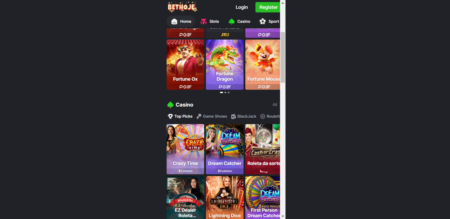 BBCrash Casino