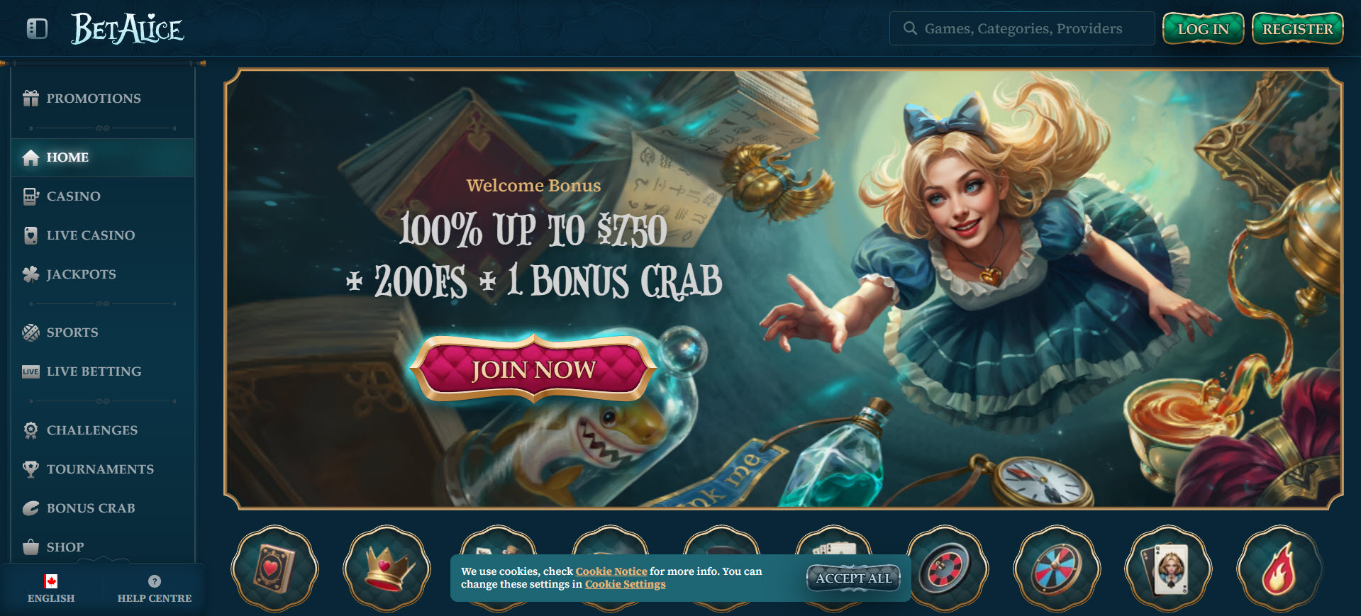 BetAlice Casino