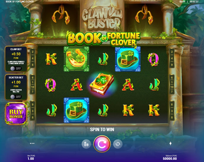 Book of Fortune Clover