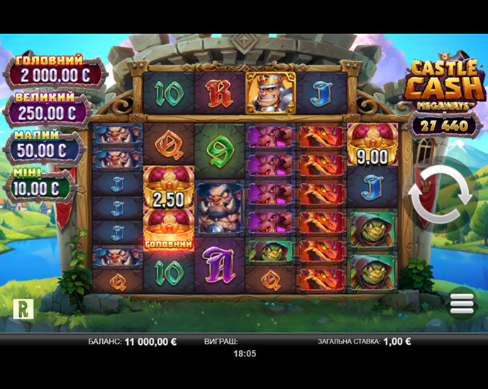 Castle Cash Megaways