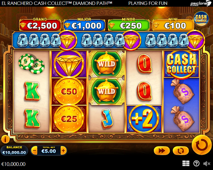 El Ranchero Cash Collect Diamond Path