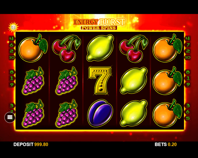 Energy Burst Power Spins