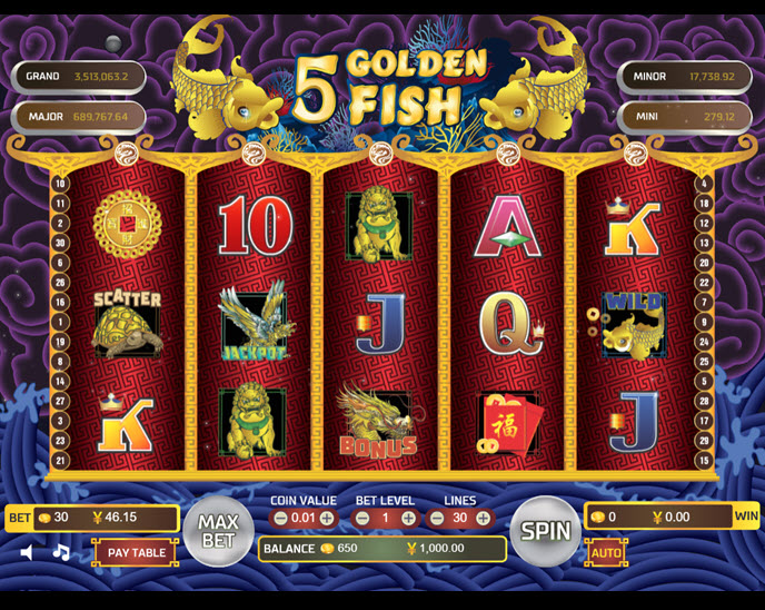 Five Golden Fish