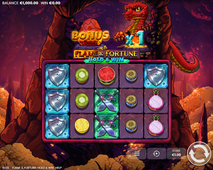 Flame & Fortune: Hold & Win