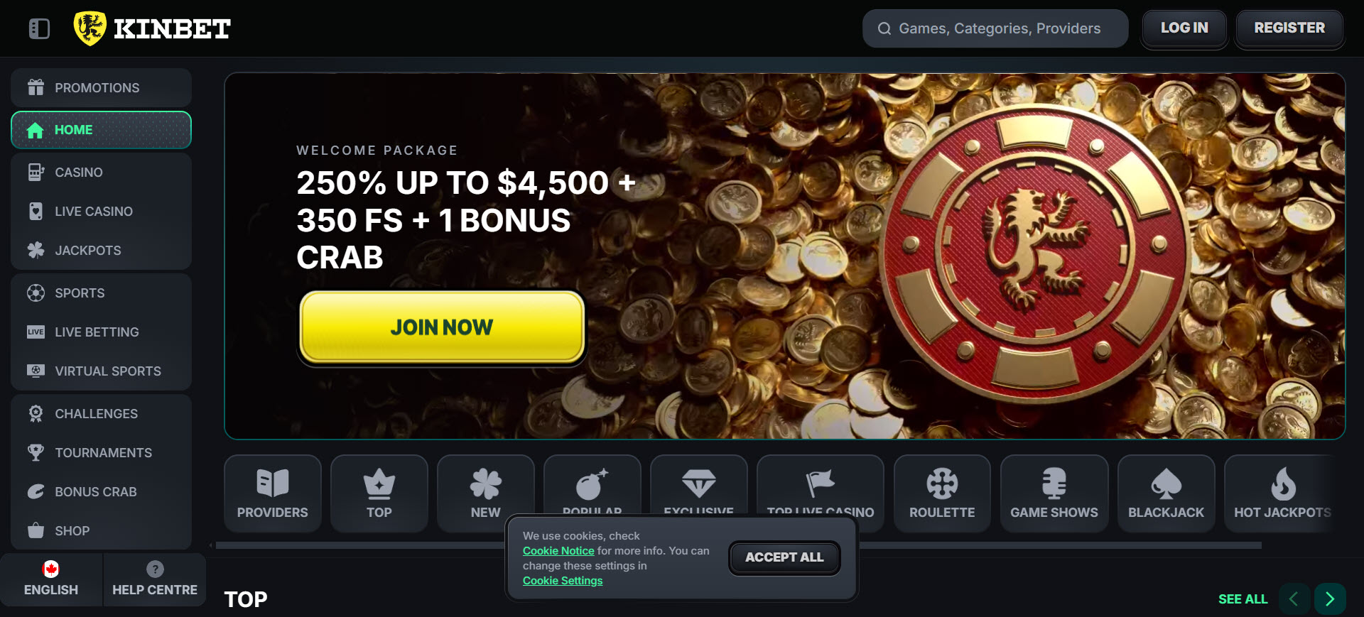 KinBet Casino