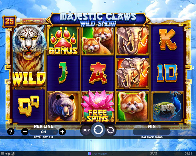 Majestic Claws - Wild Snow