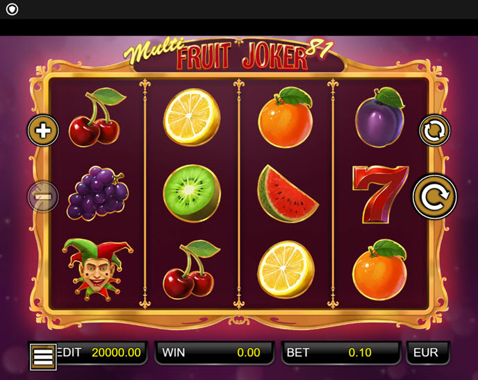 Multi Fruit Joker 81