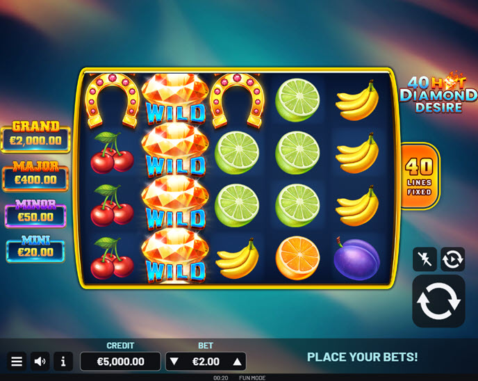 40 Hot Diamond Desire