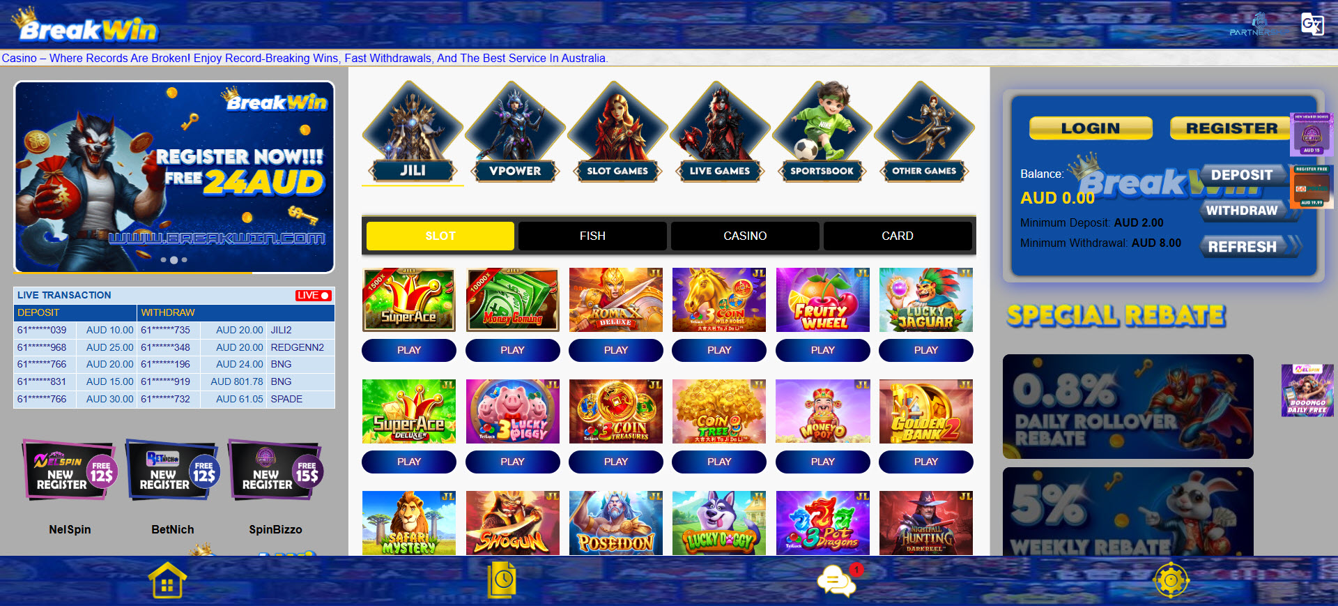BreakWin Casino