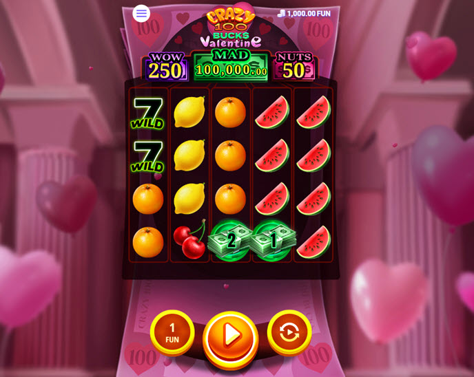 Crazy 100 Bucks Valentine