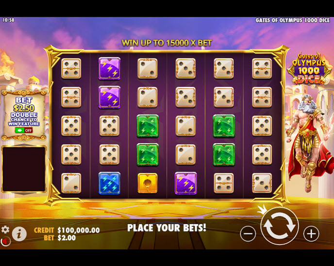 Gates of Olympus 1000 Dice