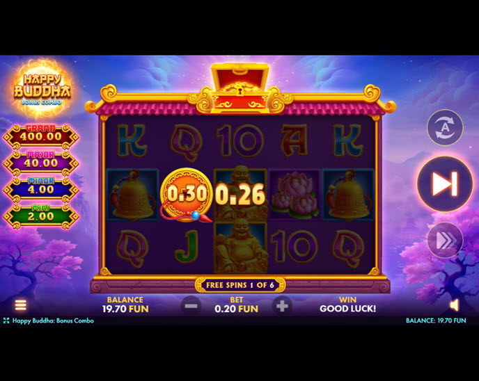 Happy Buddha Bonus Combo