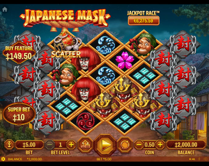 Japanese Mask (Habanero)