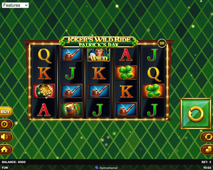 Joker's Wild Ride Patrick's Day