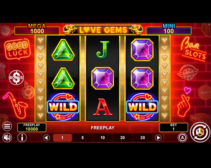 Love Gems Hold and Win