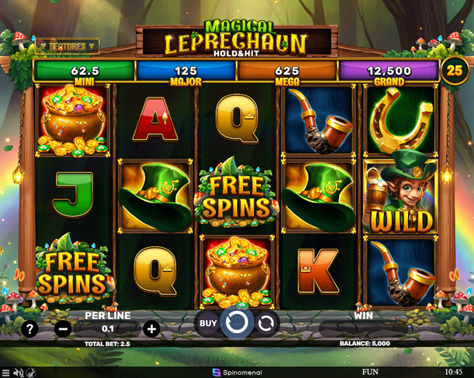 Magical Leprechaun — Hold & Hit