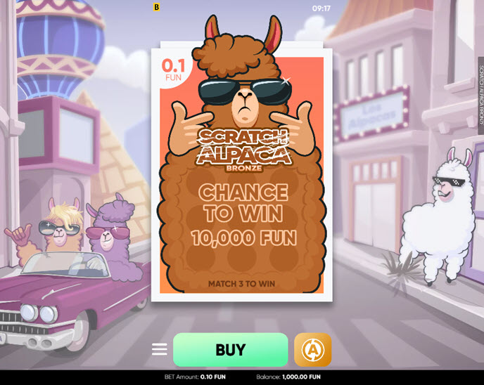 Scratch Alpaca Bronze