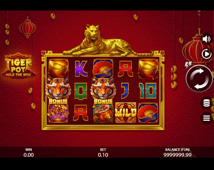 Tiger Pot: Hold The Spin