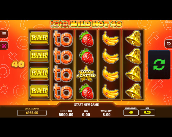Toto Wild Hot 40